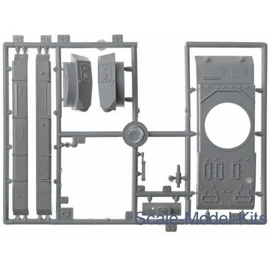 Unimodel 275 - 1/72 Tank Panzer III Ausf N Scale Plastic Model Kit